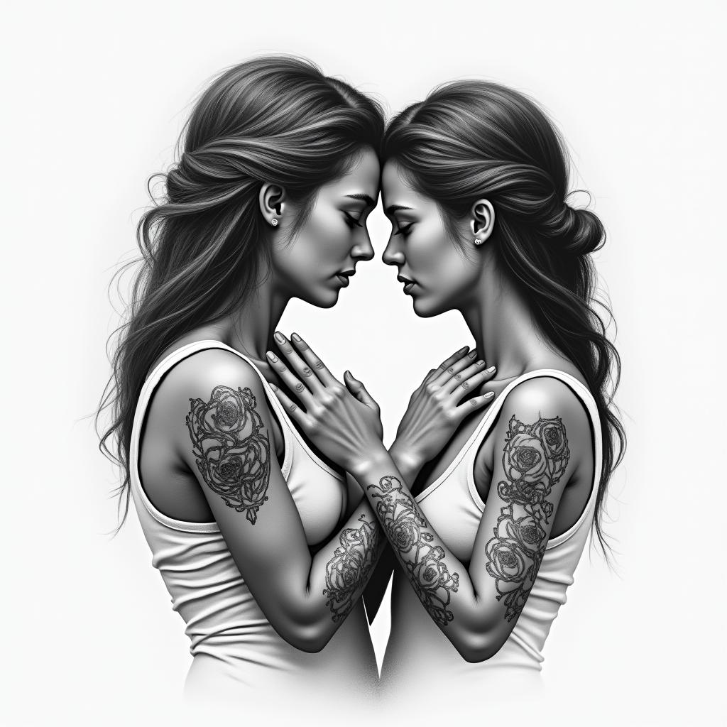 Portrait tattoo example 3