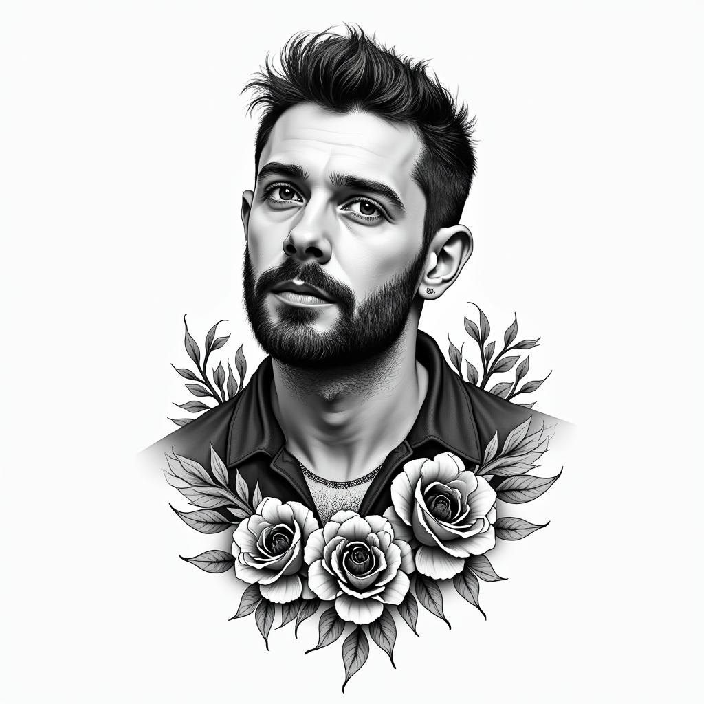 Daniel, Stacyin new school tattoo, pop culture, modern, detailed tattoo, illustrative