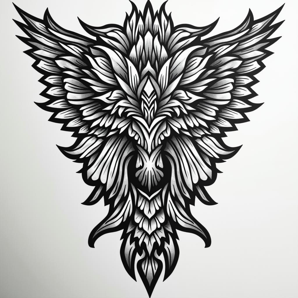 I have a tattoo that goes across my chest from collar bone to the other side it says loyalty and honor but it's messed up what can I do too put something different over it I'm a 34 yr old femalein tribal tattoo style, featuring bold and black geometric shapes, curved lines, intertwine and flow seamlessly, creating a powerful and symbolic design, polynesian and maori styles