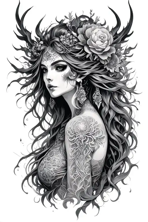 izanami the Godess of death - Variation 2