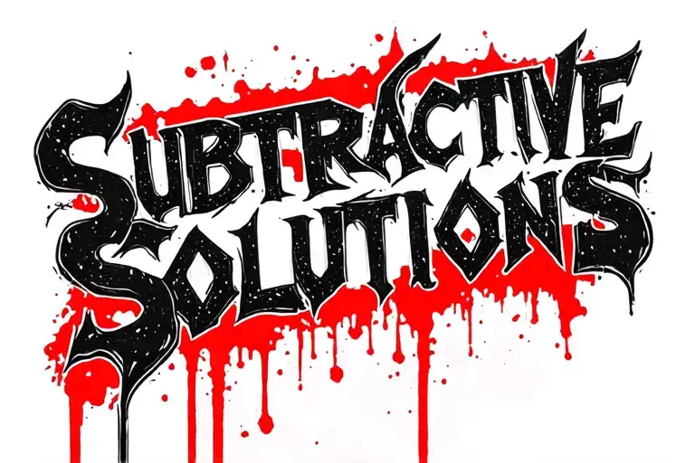 "Subtractive Solutions" "Subtractive Solutions"