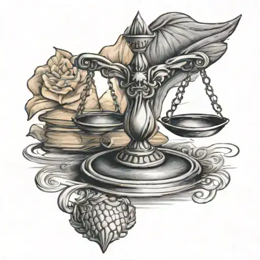 scales of justice - Variation 4
