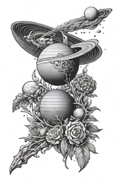 Uranus in the nature of Saturn - Variation 2