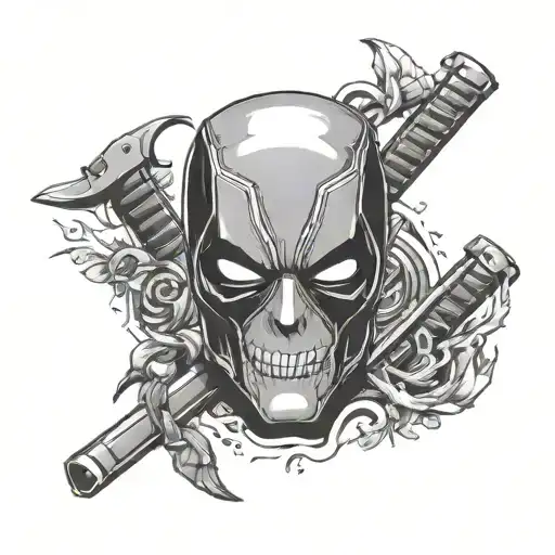 skull Deadpool - Variation 2