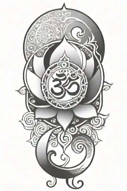Mandala tattoo example 2