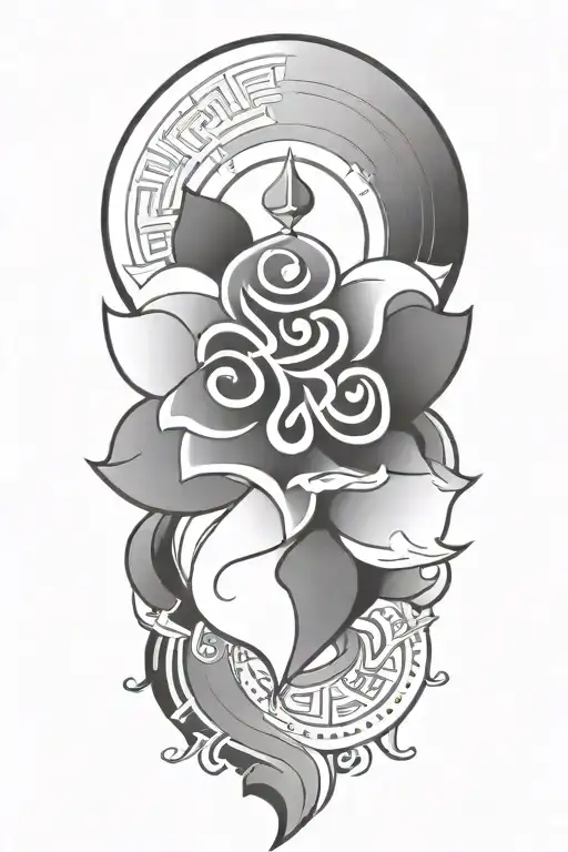 Mandala tattoo example 4
