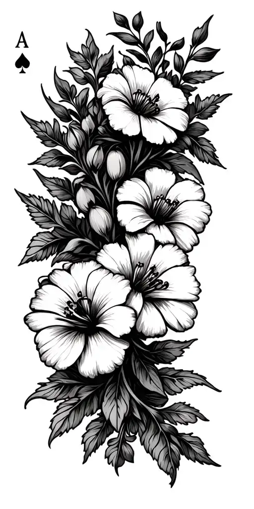 Western, Playing Cards, Wild Flowers , Western Jewelry,Leather