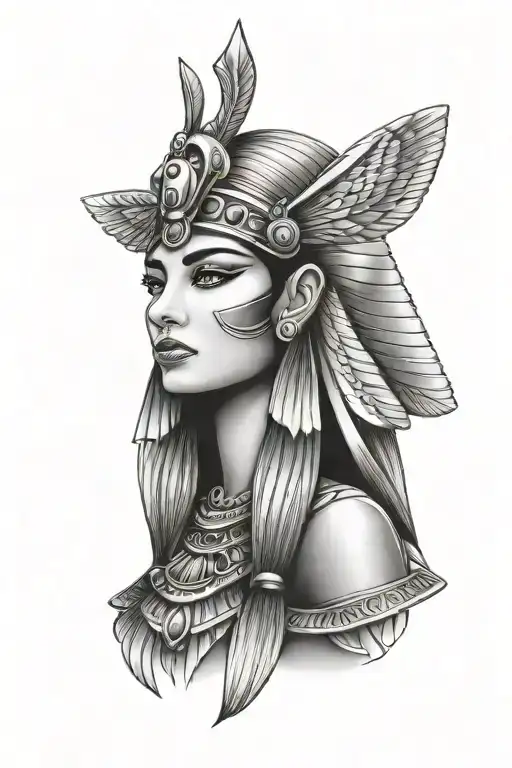 Cleopatra egyptian goddess - Variation 8