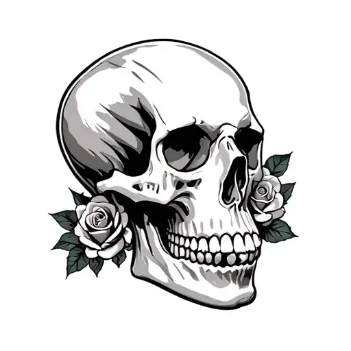 skull and roses - Variation 10