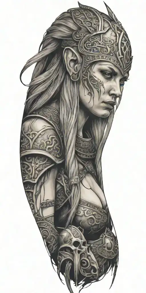viking women bloody
