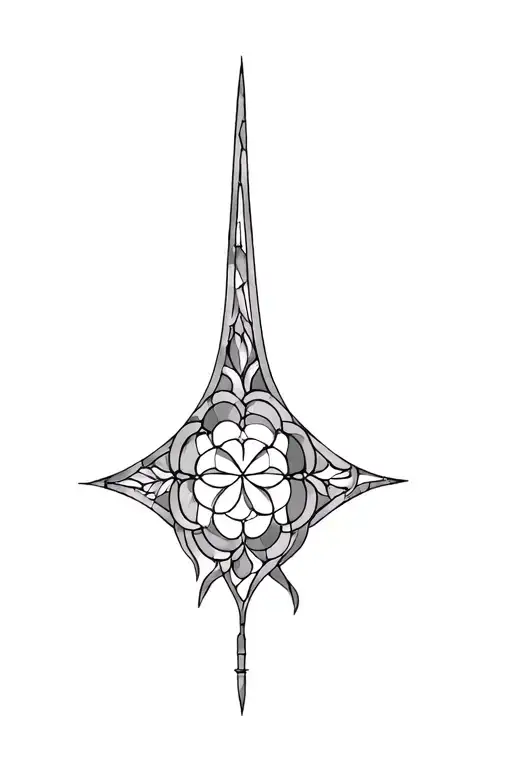 a stained glass window