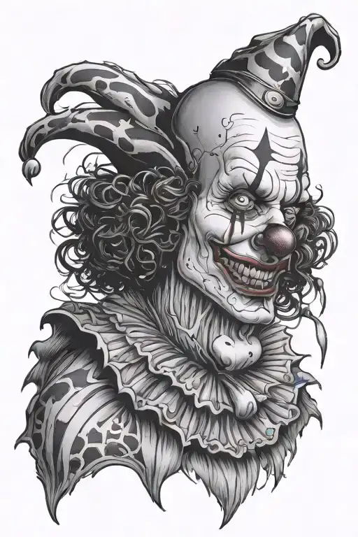 American Horrir Story Clown - Variation 2