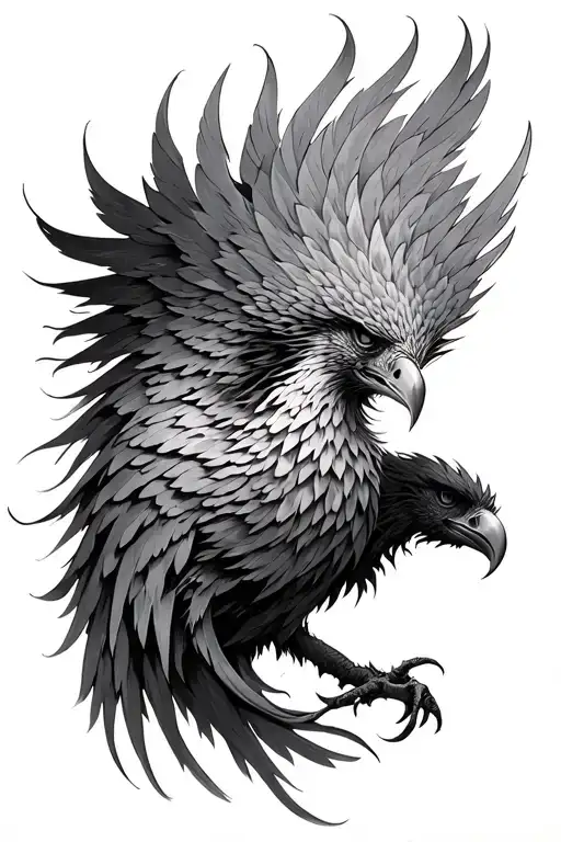 Phoenix emerging realistic