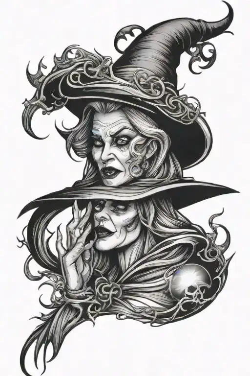evil witch - Variation 2