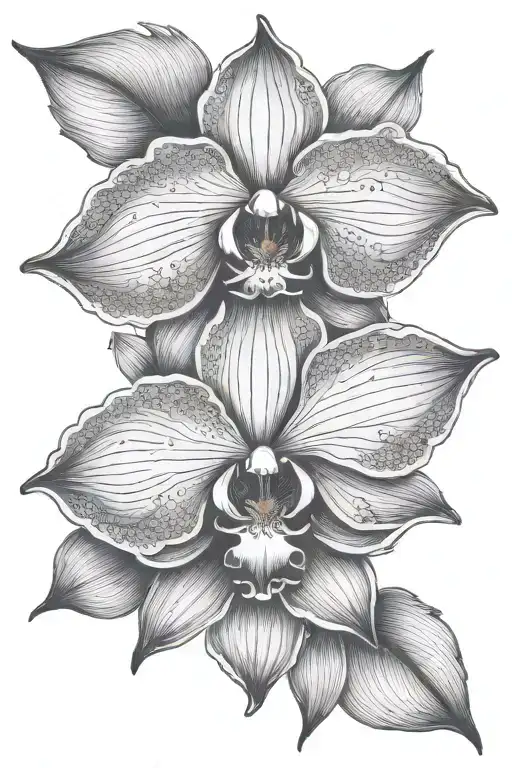 orchid flower - Variation 2