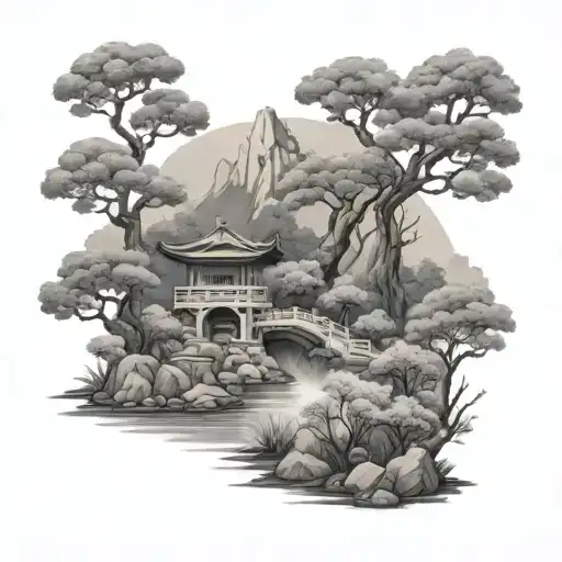 Japanese Garden - Variation 3