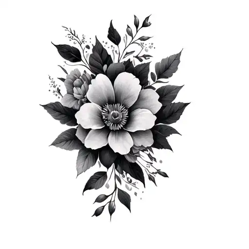 Coverup Floral - Variation 8