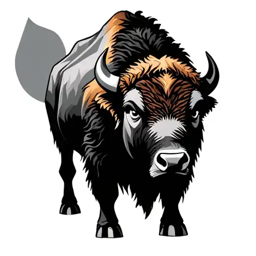 bison geometric design