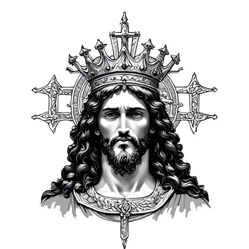 Christ is king - Variation 2