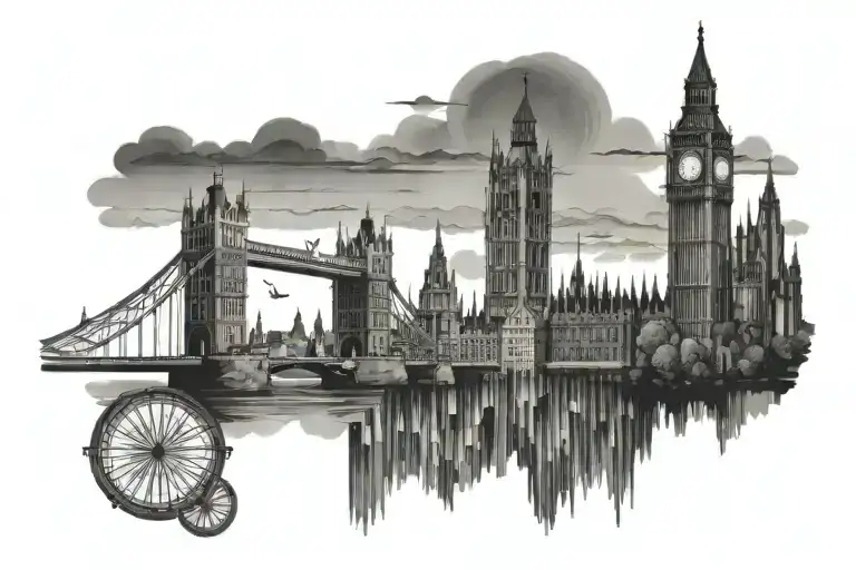 London skyline