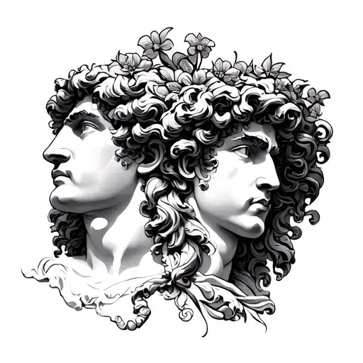 Apollo And Dionysus - Variation 2