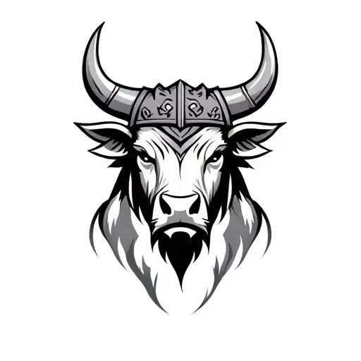 Viking inspired bull